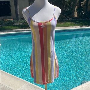 Nike Colorful Striped Dress | XS